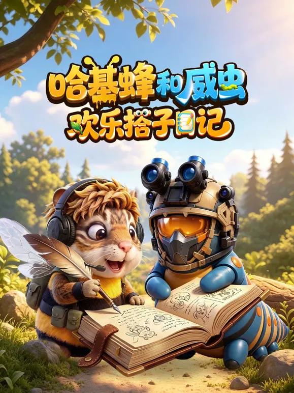 哈基蜂和威虫欢乐搭子日记